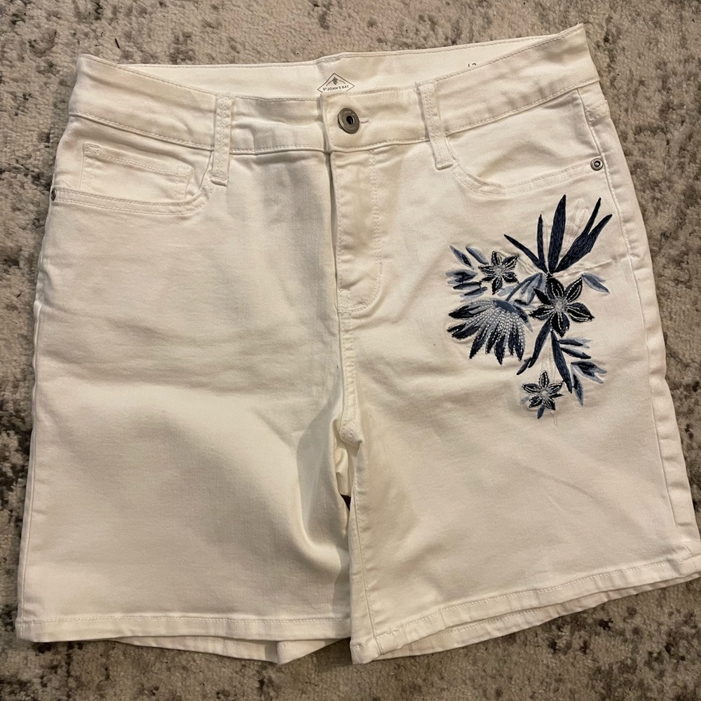 St John’s denim shorts